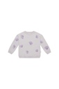 Oversized Sweatshirt mit Muschel Applikationen FS25