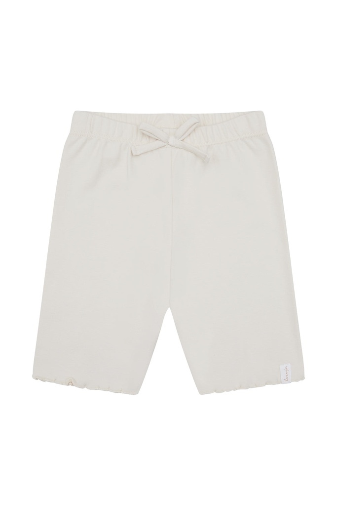 Kurze Jersey Leggings 'beige' mit Schleife aus Bio-Baumwolle FS25