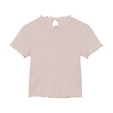 T-shirt SS Pointelle FS25